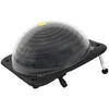 Image de Chauffage solaire de piscine 75x75x36 cm HDPE Aluminium