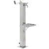 Image de Colonne Ã Eau De Jardin CarrÃ©e Acier Inoxydable 95 Cm