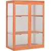 Image de Vidaxl Serre Bois 75x47x109 Cm