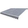 Image de Vidaxl Auvent Pliable Manuel 300 Cm Bleu/Blanc