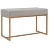 Image de Banc 80 Cm Gris Velours