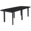 Image de Vidaxl Table De Jardin Anthracite 216x90x72 Cm Plastique