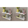 Image de vidaXL ÃtagÃ¨res murales 4 pcs Blanc 60 cm