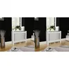 Image de vidaXL Cache-radiateurs 2 pcs blanc MDF 112 cm