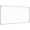 Image de vidaXL Dosseret de cuisine Transparent 80x40 cm Verre trempÃ©