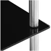 Image de Meubles TV VidaXL  Étagère  6 niveaux Noir en verre trempé P31599920