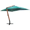 Image de Vidaxl Parasol Flottant Melia 300 X 400 Cm Vert