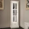 Image de BibliothÃ¨que ÃlÃ©gante avec 3 ÃtagÃ¨res & Tiroir HermÃ©tique Blanc Bois