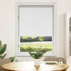 Image de Store enrouleur occultant 120 x 175 cm blanc