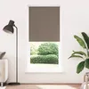 Image de Store enrouleur occultant 100 x 230 cm marron