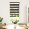 Image de Store Enrouleur Tamisant 40 X 100 Cm Marron