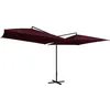 Image de vidaXL Grillage Acier galvanisÃ© et revÃªtement en PVC 25x0,5 m Vert