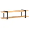 Image de Cabinet modulable avec 18 compartiments blanc 37x146x180,5 cm