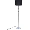 Image de Vidaxl Lampadaire Avec Support Haut DÃ©coration Ã 4 Boules Noir