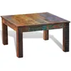 Image de vidaXL Table basse carrÃ©e Bois de rÃ©cupÃ©ration