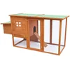 Image de Cage Ã Poules ExtÃ©rieure En Bois Poulailler Toit ImpermÃ©able Cage Ã ?ufs 170x80x120 Cm