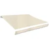 Image de Vidaxl Toit D'auvent Toile CrÃ¨me 3 X 2,5 M (Cadre Non Inclus)