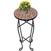 Image de Table D'appoint MosaÃ¯que Terre Cuite