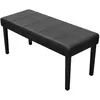 Image de Banc En Cuir SynthÃ©tique De Haute QualitÃ© Noir