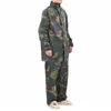 Image de vidaXL Combinaison de pluie avec capuche 2 pcs Hommes Camouflage L