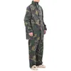 Image de vidaXL Combinaison de pluie avec capuche 2 pcs Hommes Camouflage XL