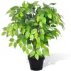 Image de Palmier Artificiel Plastique avec Pot 60 cm