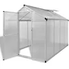 Image de Vidaxl Serre RenforcÃ©e En Aluminium Avec Cadre De Base 4,6 MÂ²