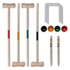 Image de Set De Croquet En Bois 4 Joueur