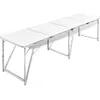 Image de Table Pliante De Camping En Aluminium Avec Hauteur Ajustable