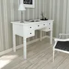 Image de Bureau Blanc Ã 5 Tiroirs