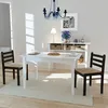Image de vidaXL Chaises de salle Ã  manger 2 pcs Marron HÃ©vÃ©a solide et velours