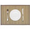 Image de Vidaxl Napperons 6 Pcs Bambou 30 X 45 Cm Marron