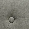 Image de vidaXL Chaises de salle Ã  manger 4 pcs Gris Tissu