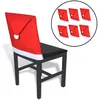 Image de VIDAXL Housses de dossier de chaise 6 pcs Bonnet de PÃ¨re NoÃ«l