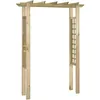 Image de Arche De Jardin Arche De Rose 150 X 50 X 200 Cm En Bois ImprÃ©gnÃ©s