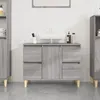 Image de 8 piÃ¨ces de mobilier de salle de bain et lavabo Noir