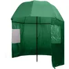 Image de Vidaxl Parapluie De PÃªche Vert 300x240 Cm