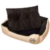 Image de Lit Pour Chien Taille Xxl Beige Et Marron