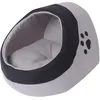 Image de Vidaxl Lit Pour Chat Taille L Gris Et Noir