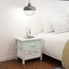 Image de Vidaxl Table De Chevet En Style FranÃ§ais 2 Pcs Bois