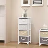 Image de Armoire De Rangement 4 Tiroirs Bois