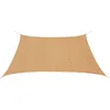 Image de vidaXL Parasol en PEHD carrÃ© 3,6 x 3,6 m Beige
