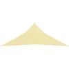 Image de Parasol En Pehd Triangulaire 3,6x3,6x3,6 M Beige