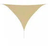 Image de Vidaxl Voile De Parasol Tissu Oxford Triangulaire 3,6x3,6x3,6 M Beige