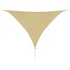 Image de Vidaxl Voile De Parasol Tissu Oxford Triangulaire 5x5x5 M Beige