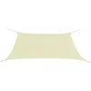 Image de Vidaxl Voile De Parasol Tissu Oxford Rectangulaire 2x4 M CrÃ¨me