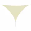 Image de Vidaxl Voile De Parasol Tissu Oxford Triangulaire 3,6x3,6x3,6 M CrÃ¨me