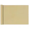 Image de Ãcran De Balcon En Tissu Oxford 75x400 Cm Beige Vidaxl Vidaxl
