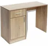 Image de Bureau avec tiroir et placard 100 x 40 x 73 cm ChÃªne - VidaXL