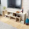 Image de Vidaxl Meuble Tv Double En Forme De L ChÃªne